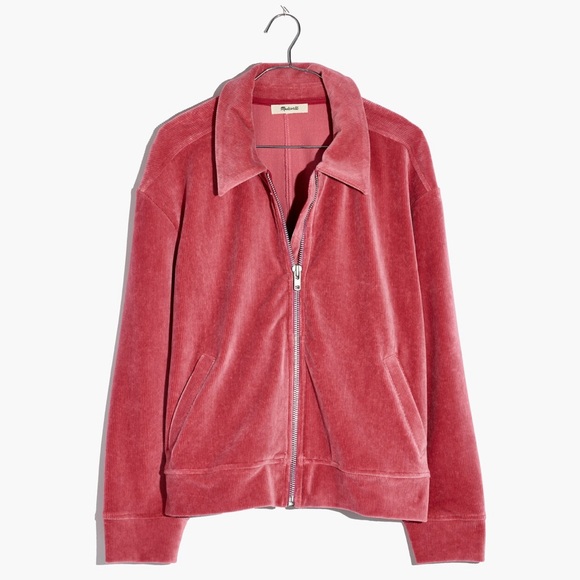 Madewell | Velour Corduroy Bomber Jacker - Picture 7 of 7